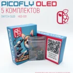 Оптовая - PicoFLY ЧИП 5 комплектов Switch OLED (HEG-001) RP2040