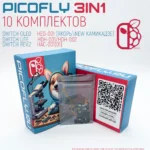 Оптовая - PicoFLY ЧИП 10 комплектов Switch OLED HEG-001 + LITE HDH-001/HDH-N02 + Rev.2 HAC-001(01) - RP2040
