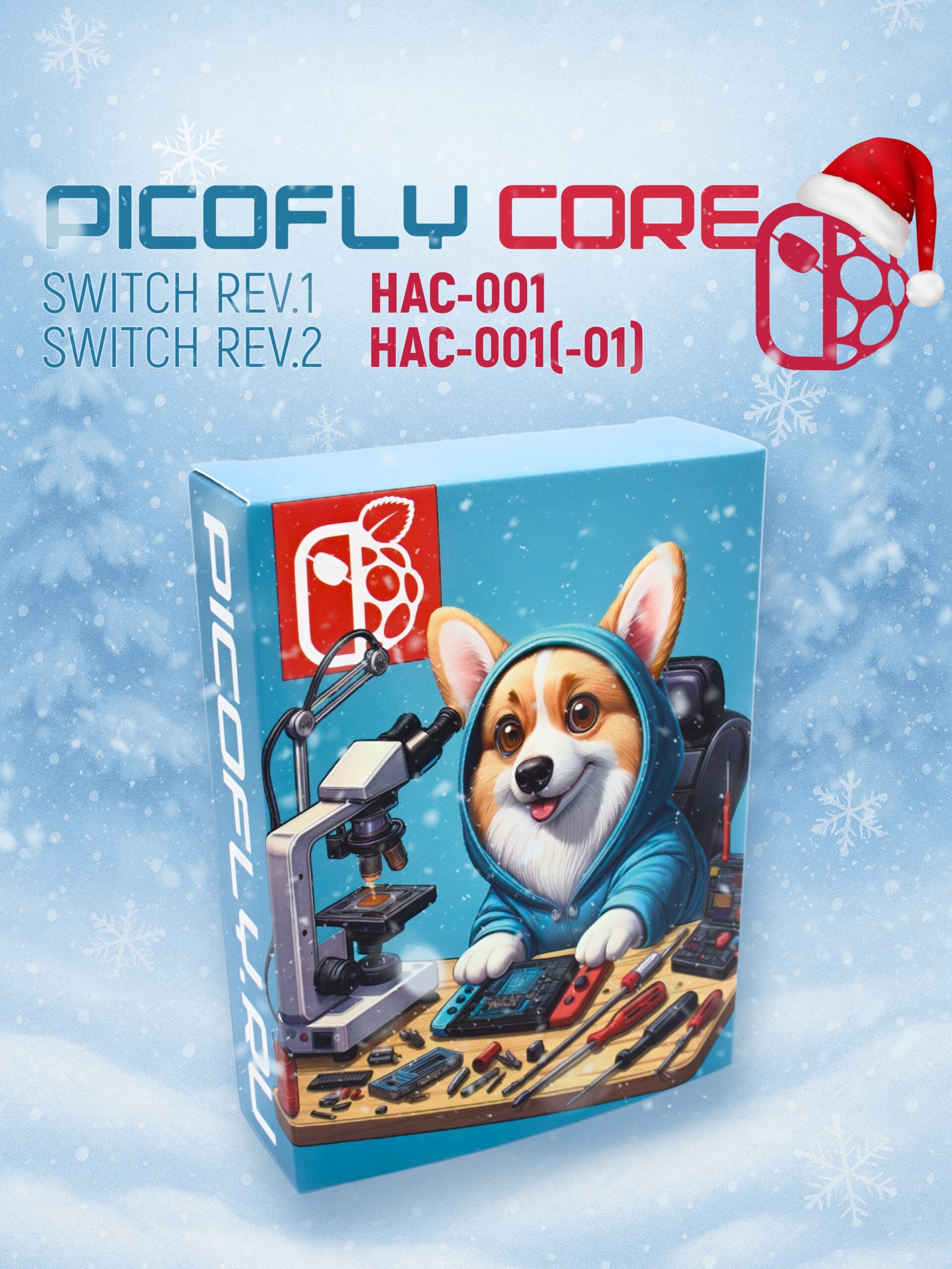 8254661149.jpg PicoFLY модуль Switch Rev.1 HAC-001, Rev.2 HAC-001(-01) - RP2040 — изображение 1
